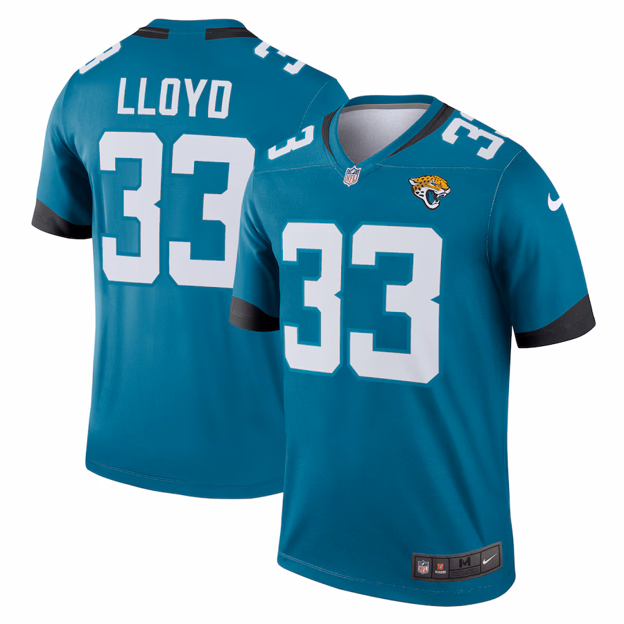 Men's Jacksonville Jaguars Devin Lloyd Nike Teal Legend Jersey - Puhuasuan
