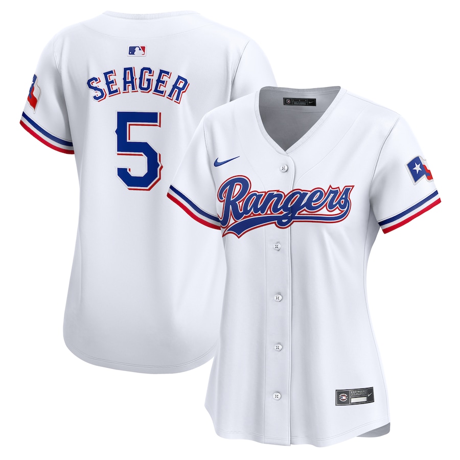 Women's Texas Rangers Corey Seager Nike White Home Limited Player Jersey - Puhuasuan