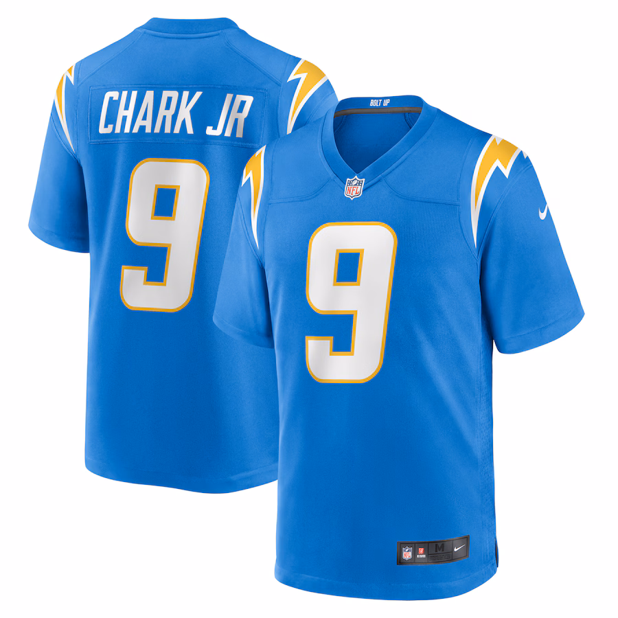 Men's Los Angeles Chargers DJ Chark Jr. Nike  Powder Blue Game Jersey - Puhuasuan
