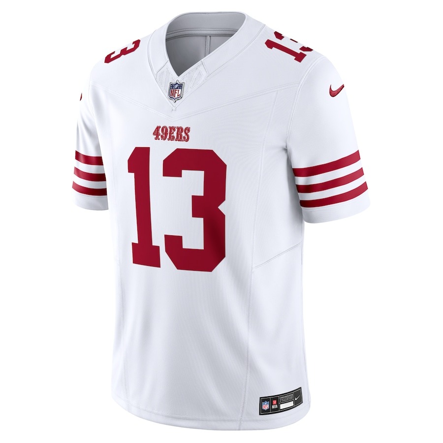 Men's San Francisco 49ers Brock Purdy Nike White Vapor F.U.S.E. Limited Jersey - Puhuasuan