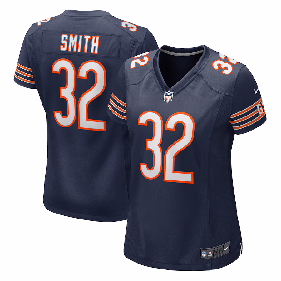 Women's Chicago Bears Terell Smith Nike Navy Game Jersey - Puhuasuan