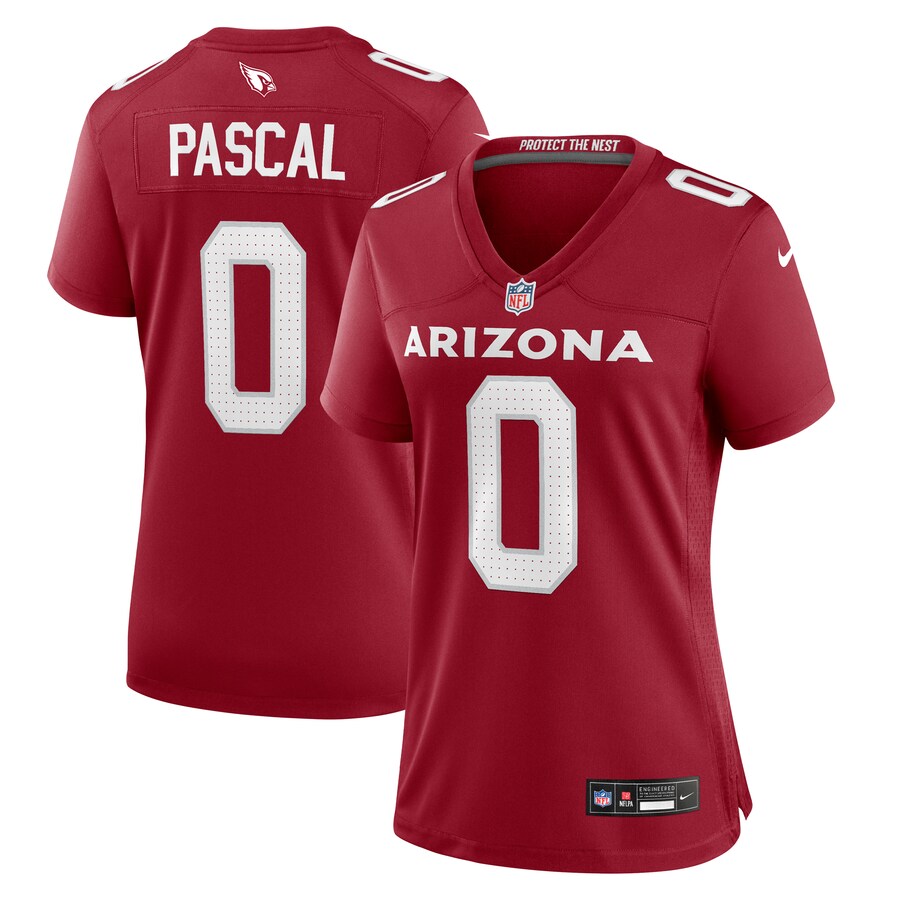 Women's Arizona Cardinals Zach Pascal Nike Cardinal Game Player Jersey - Puhuasuan