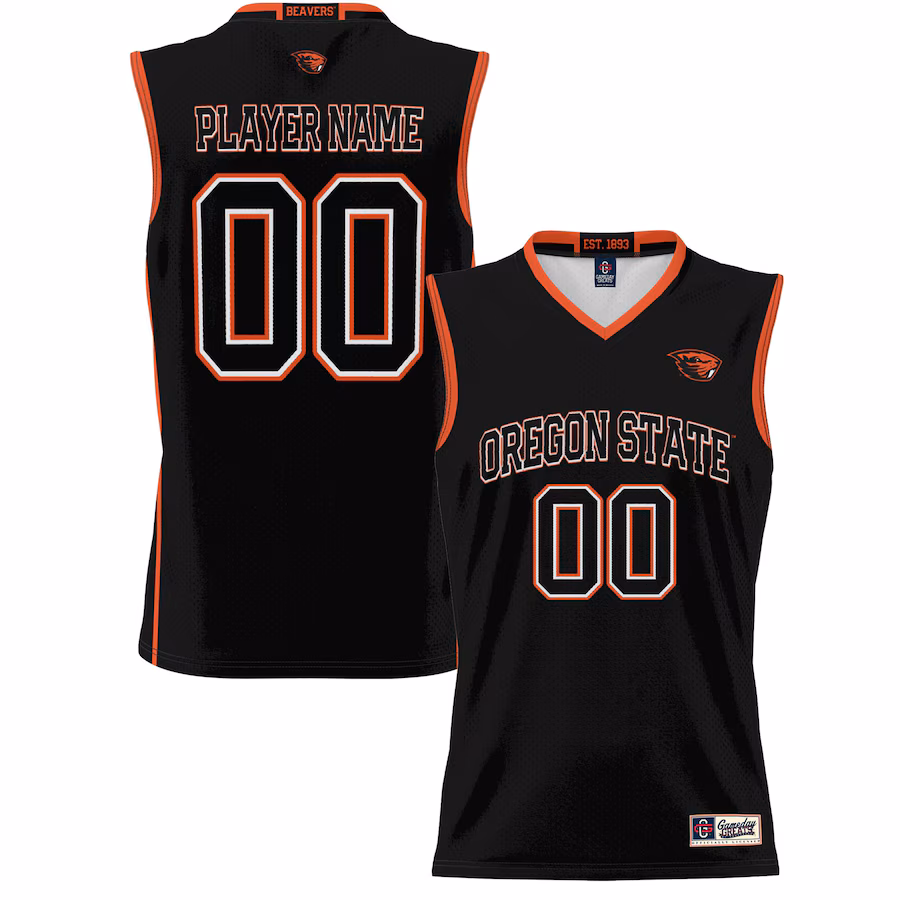Oregon State Beavers GameDay Greats Youth NIL Pick-A-Player Lightweight Basketball Jersey - Navy - Puhuasuan