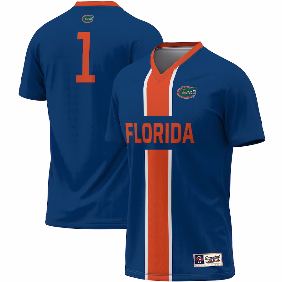 #1 Florida Gators ProSphere Unisex Lightweight Soccer Jersey - Royal - Puhuasuan