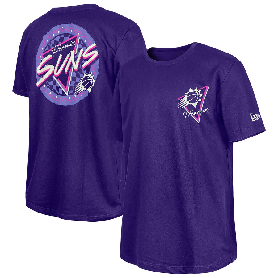 Phoenix Suns  New Era Purple Glow-in-the-Dark T-Shirt - Puhuasuan