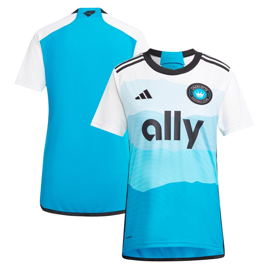 Women's Charlotte FC  adidas Blue 2024 The Carolina Kit: Explore Replica Jersey - Puhuasuan
