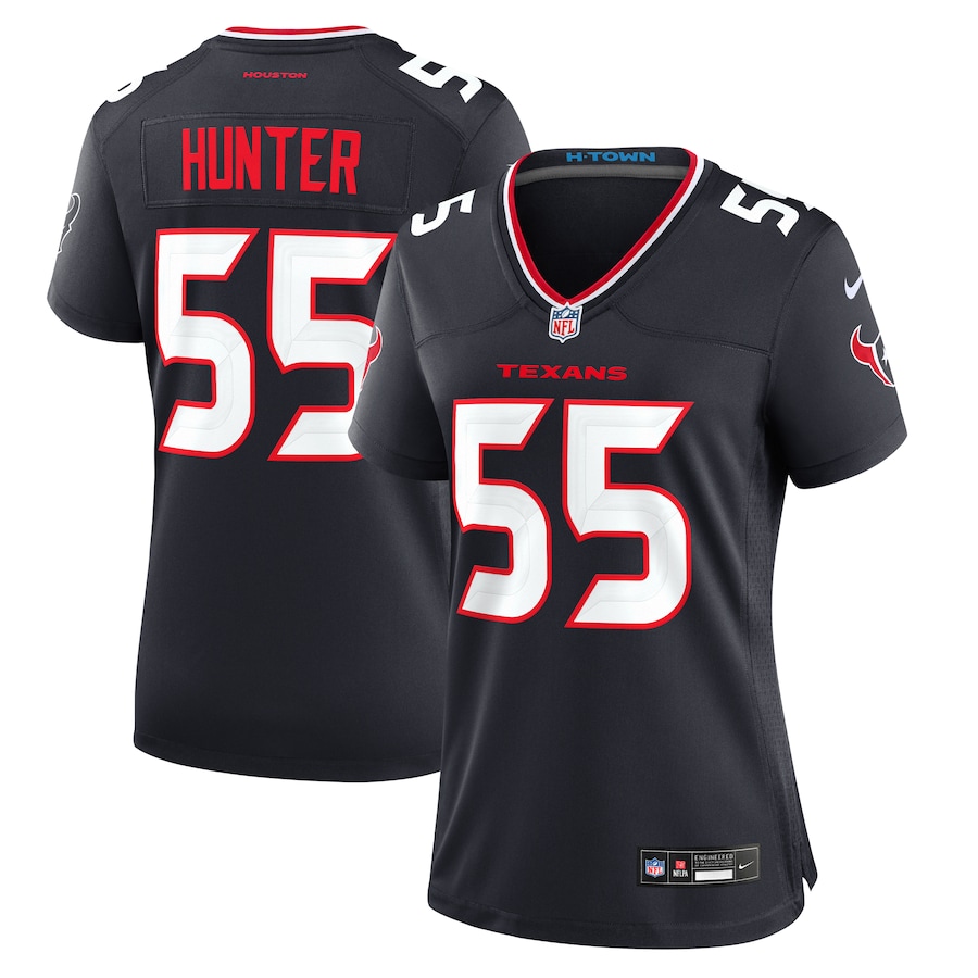 Women's Houston Texans Danielle Hunter Nike  Navy Team Game Jersey - Puhuasuan