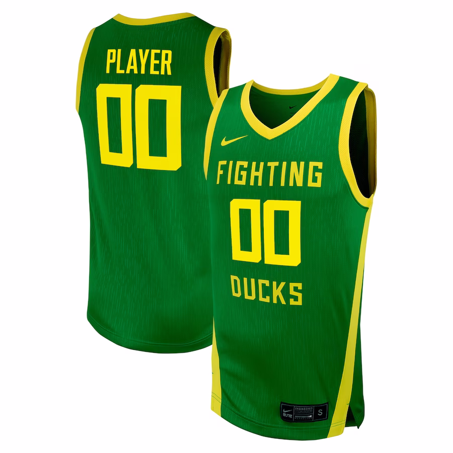 Oregon Ducks Nike Unisex NIL Pick-A-Player Women's Basketball Jersey - Green - Puhuasuan