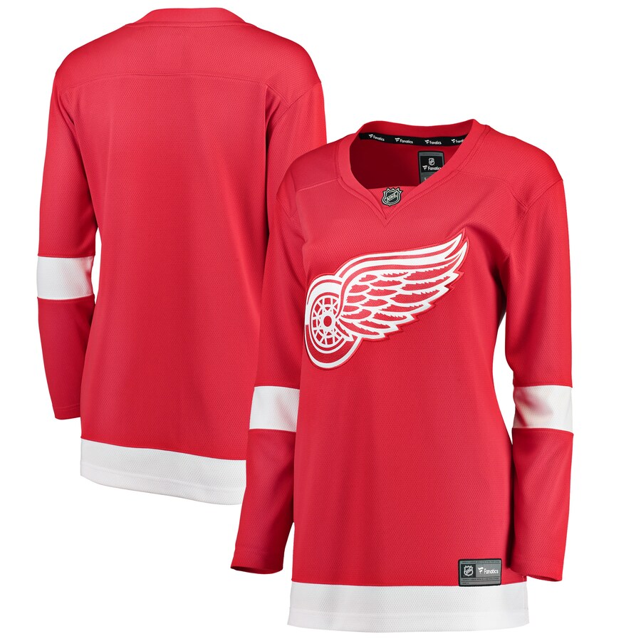 Women's Detroit Red Wings Fanatics Branded Red Breakaway Home Jersey - Puhuasuan