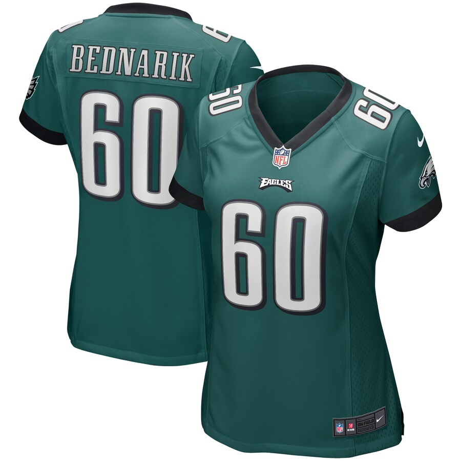 Women's Philadelphia Eagles Chuck Bednarik Nike Midnight Green Game Retired Player Jersey - Puhuasuan