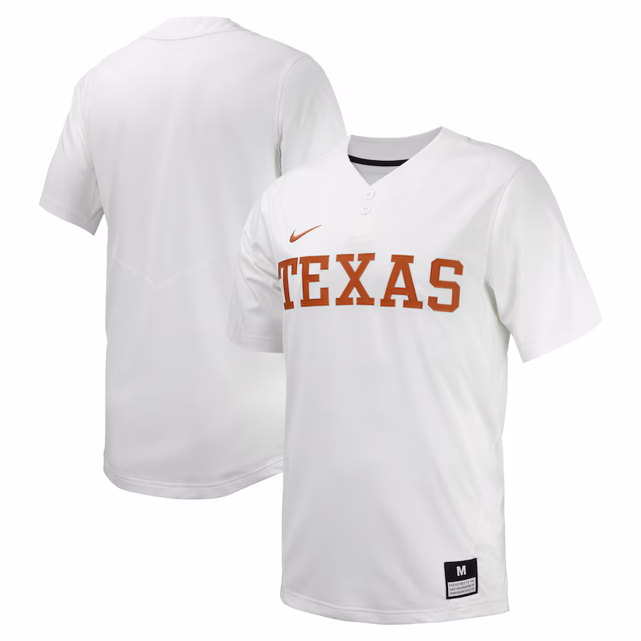 Unisex Nike White Texas Longhorns Replica Softball Jersey - Puhuasuan