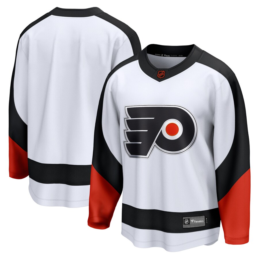 Men's Philadelphia Flyers Fanatics Branded White Special Edition 2.0 Breakaway Blank Jersey - Puhuasuan