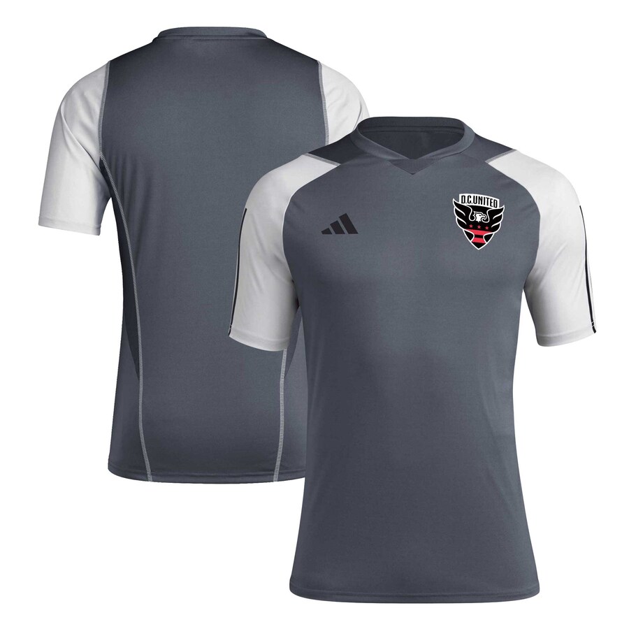 Men's D.C. United adidas Gray 2024 AEROREADY Training Jersey - Puhuasuan