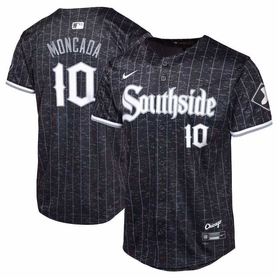 Youth Chicago White Sox Yoan Moncada Nike Black City Connect Limited Player Jersey - Puhuasuan