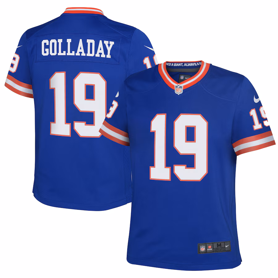 Youth New York Giants Kenny Golladay Nike Royal Classic Player Game Jersey - Puhuasuan