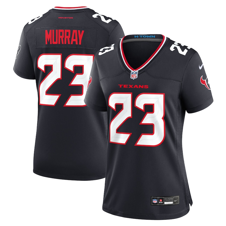 Women's Houston Texans Eric Murray Nike Navy Team Game Jersey - Puhuasuan