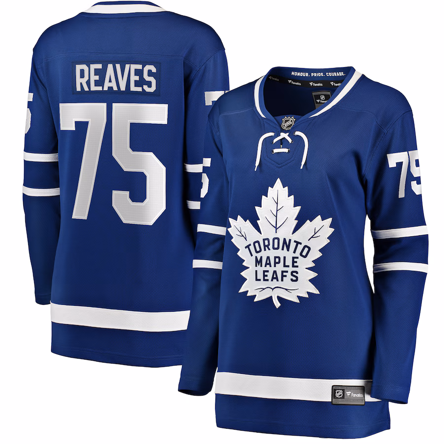 Women's Toronto Maple Leafs Ryan Reaves Fanatics Blue Home Breakaway Player Jersey - Puhuasuan