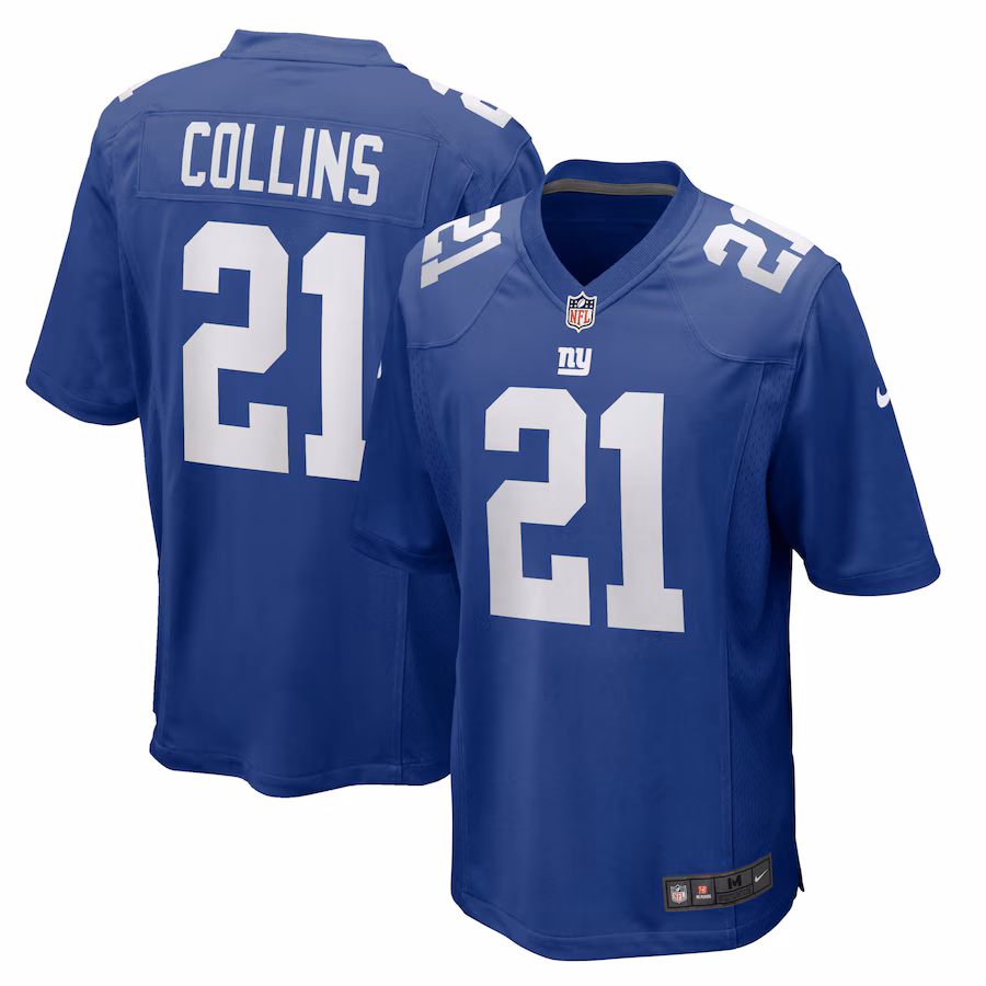 Men's New York Giants Landon Collins Nike Royal Home Game Player Jersey - Puhuasuan