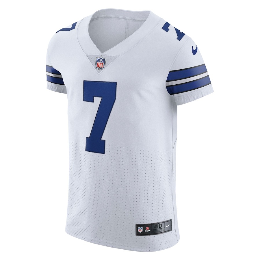 Men's Dallas Cowboys Trevon Diggs Nike White Vapor Elite Jersey - Puhuasuan