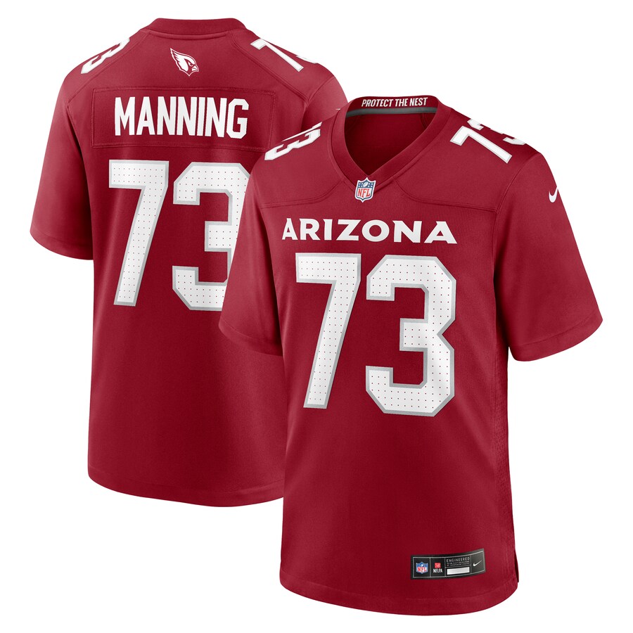 Men's Arizona Cardinals Ilm Manning Nike  Cardinal Team Game Jersey - Puhuasuan