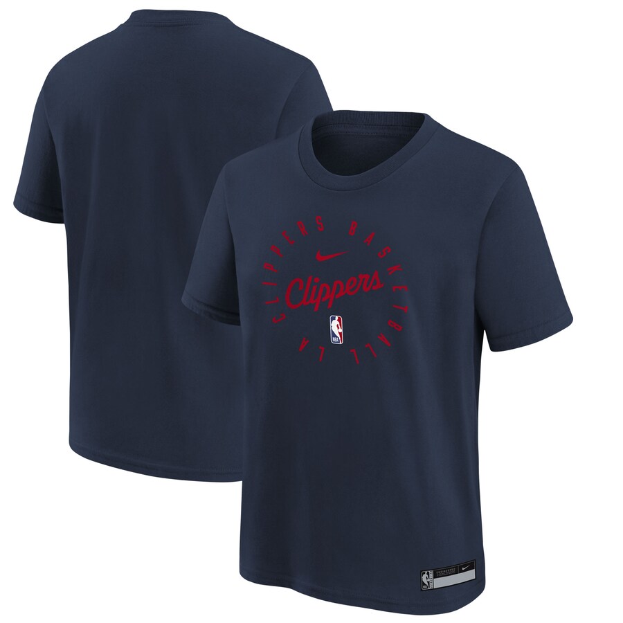 Youth LA Clippers Nike Navy Practice Legend T-Shirt - Puhuasuan