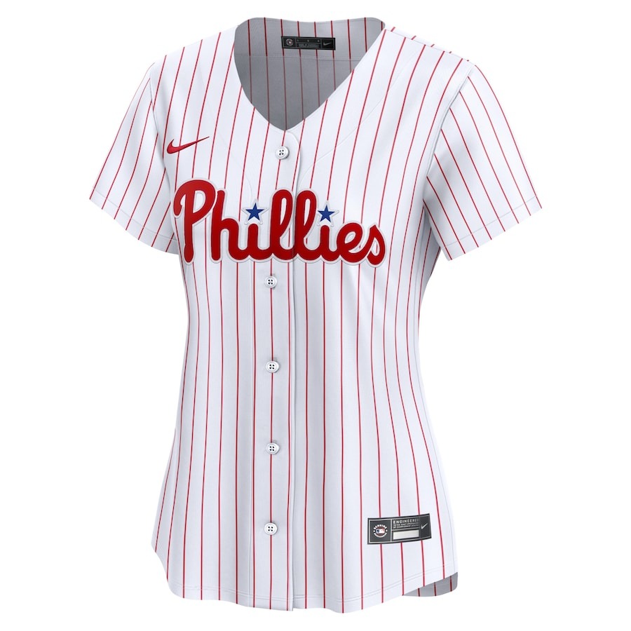 Women's Philadelphia Phillies Bryce Harper Nike White Home Limited Player Jersey - Puhuasuan