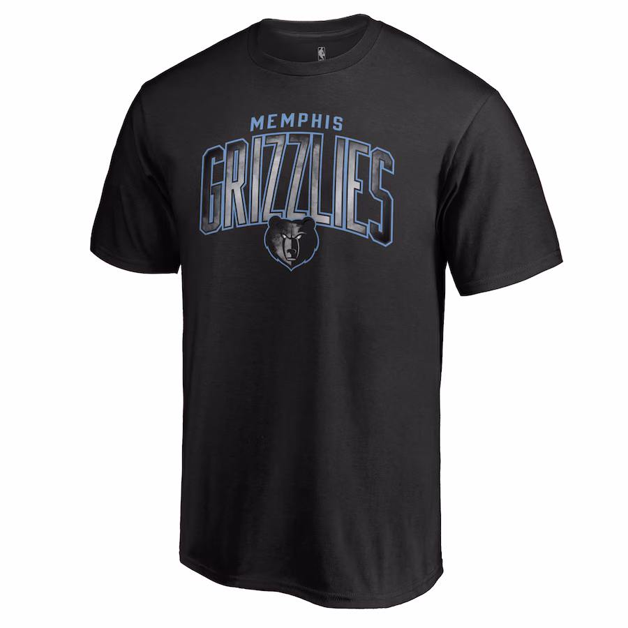Men's Memphis Grizzlies Black Arch Smoke T-Shirt - Puhuasuan