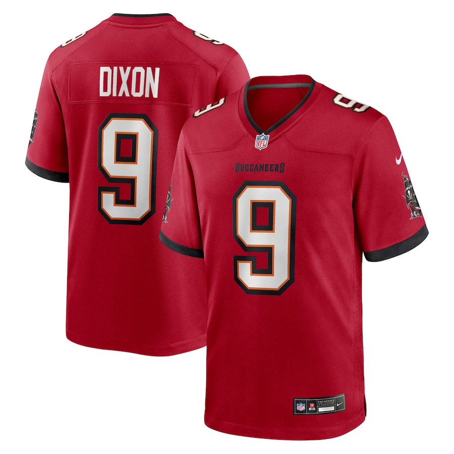 Men's Tampa Bay Buccaneers Riley Dixon Nike Red Team Game Jersey - Puhuasuan