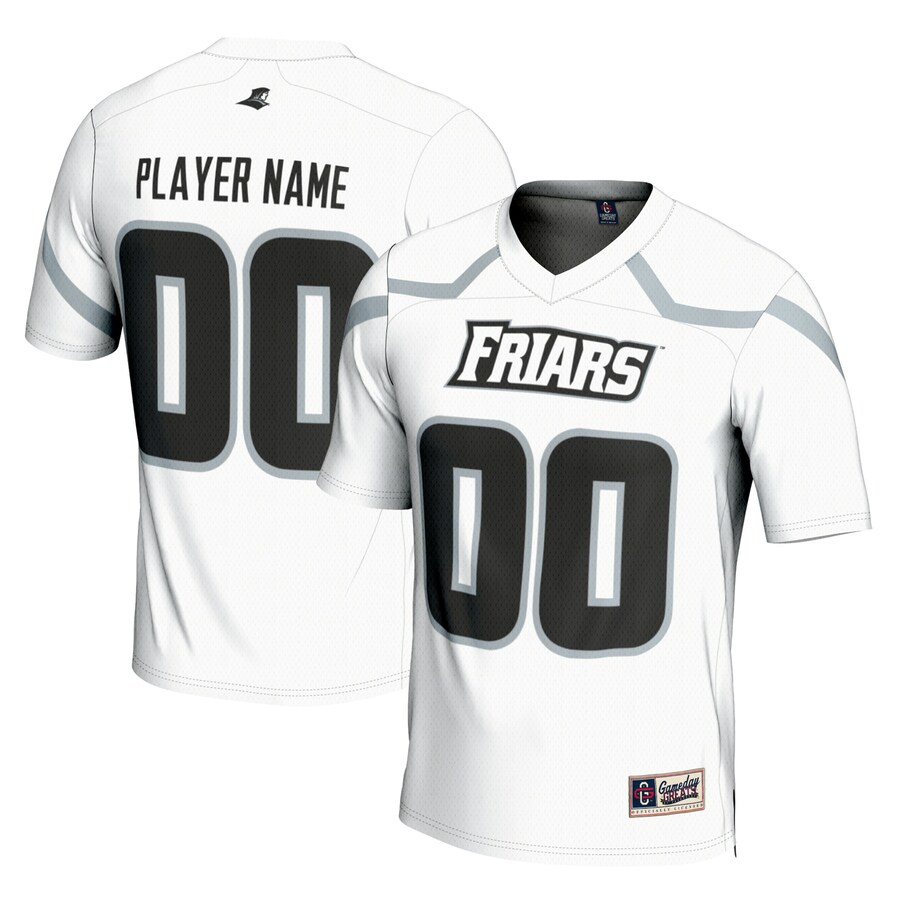 Providence Friars GameDay Greats Youth Men's Lacrosse NIL Lightweight Jersey - White - Puhuasuan