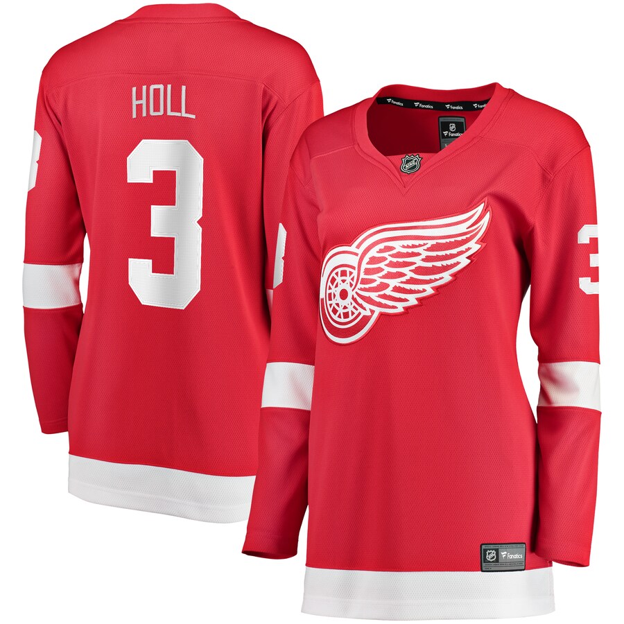 Women's Detroit Red Wings Justin Holl Fanatics Branded Red Home Breakaway Player Jersey - Puhuasuan