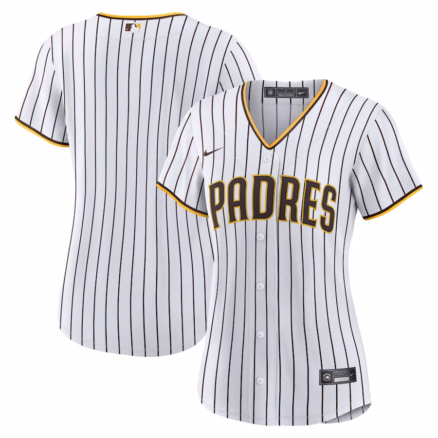 Women's San Diego Padres Nike White Home Blank Replica Jersey - Puhuasuan