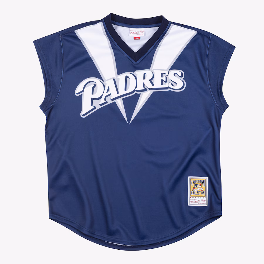Men's San Diego Padres Tony Gwynn Mitchell & Ness Navy 1999 Authentic Jersey - Puhuasuan
