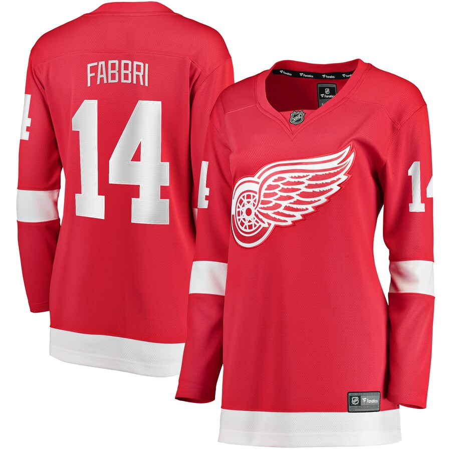 Women's Detroit Red Wings Robby Fabbri Fanatics Branded Red Home Breakaway Player Jersey - Puhuasuan