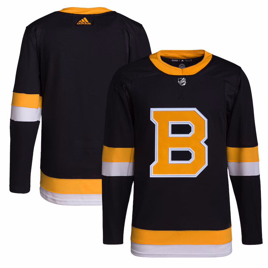 Men's Boston Bruins adidas Black Alternate Primegreen Authentic Jersey - Puhuasuan