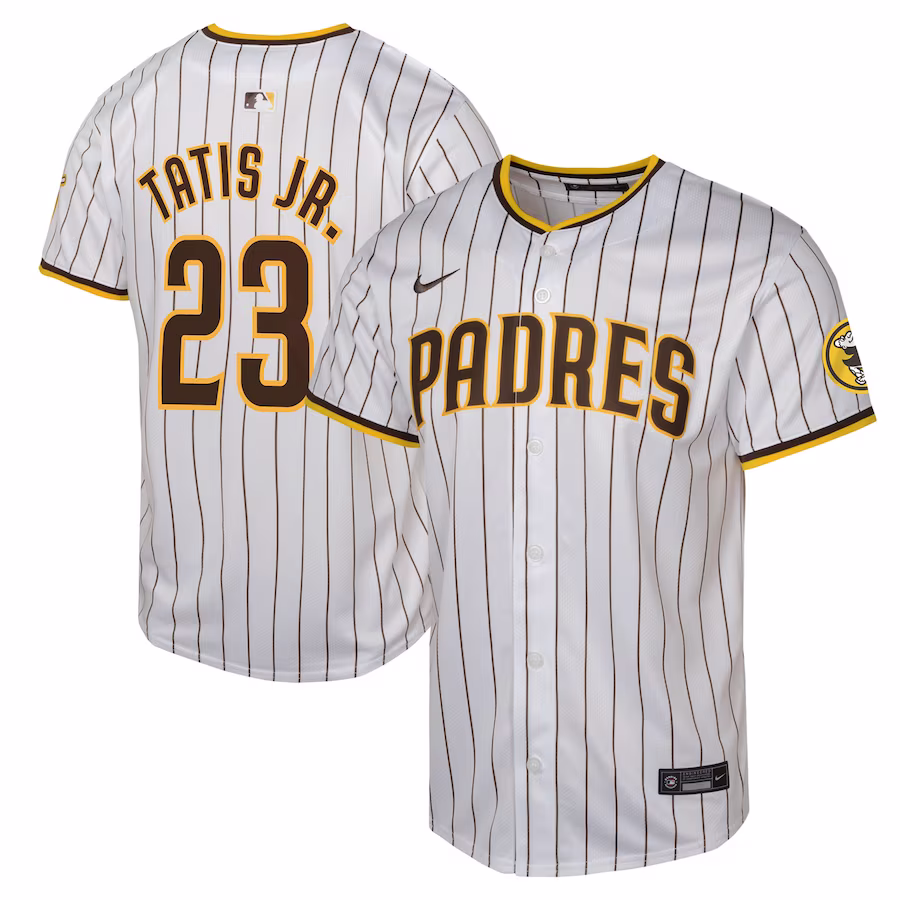 Youth San Diego Padres Fernando Tatis Jr. Nike White Home Limited Player Jersey - Puhuasuan