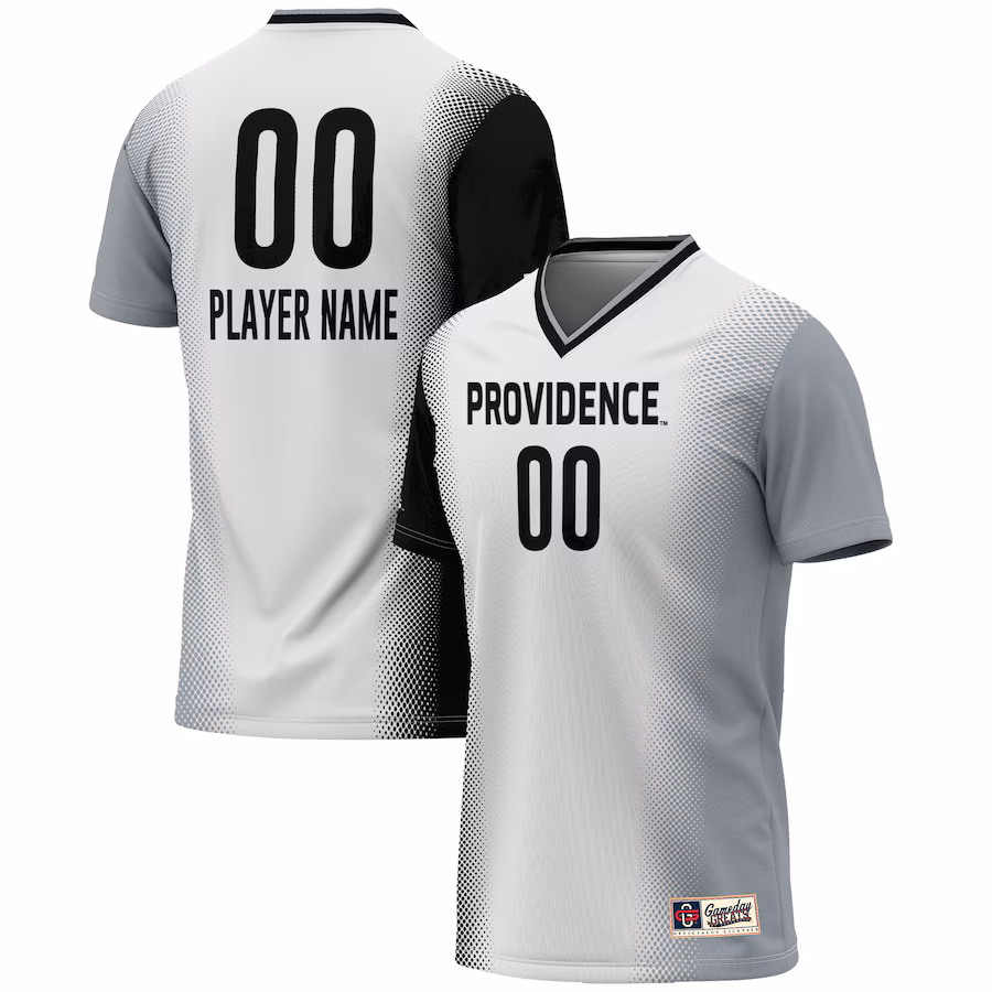 Providence Friars GameDay Greats Unisex NIL Pick-A-Player Lightweight Women's Soccer Jersey - White - Puhuasuan