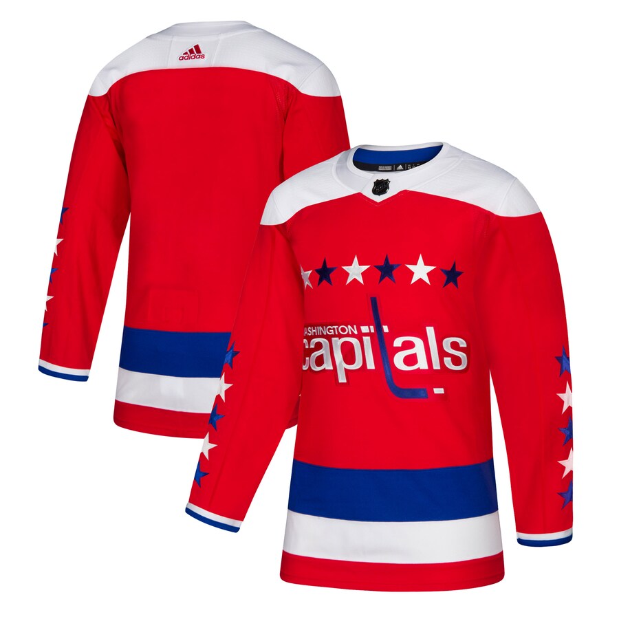Men's Washington Capitals adidas Red Alternate Authentic Jersey - Puhuasuan