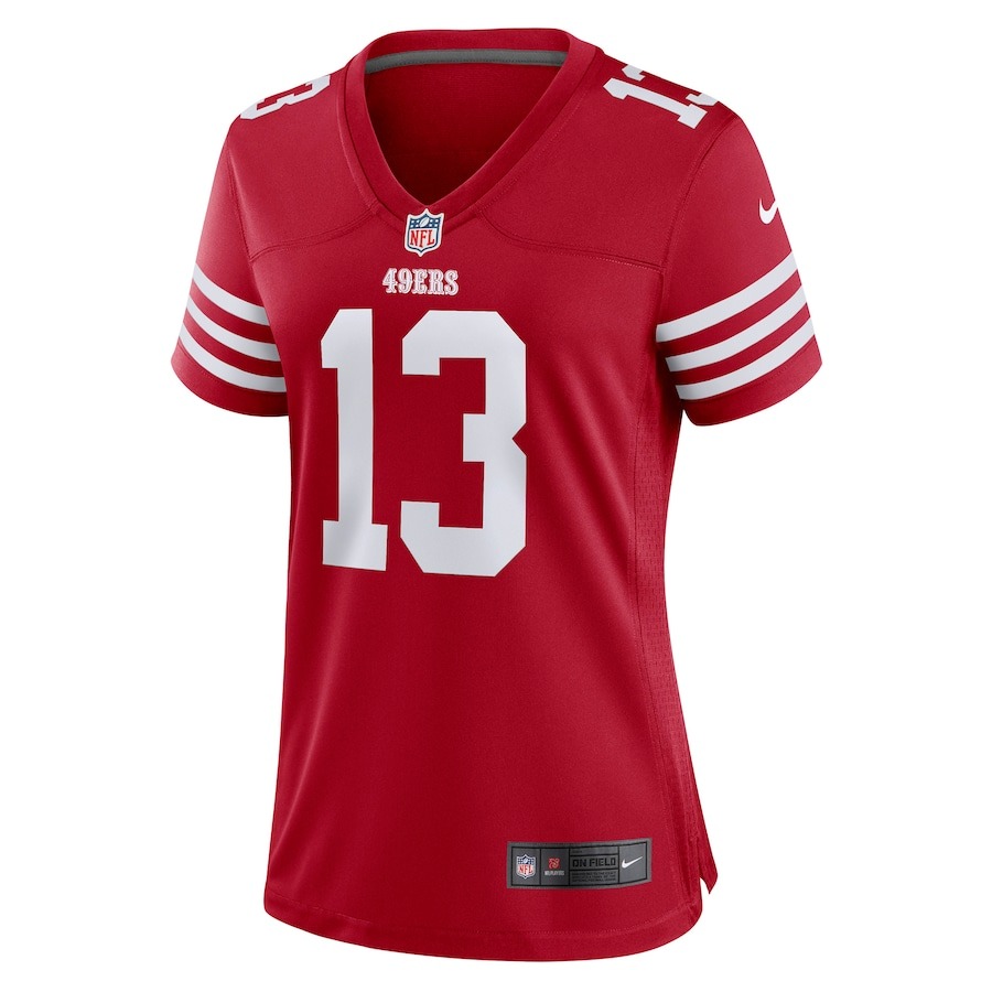 Women's San Francisco 49ers Brock Purdy Nike Scarlet Player Jersey - Puhuasuan