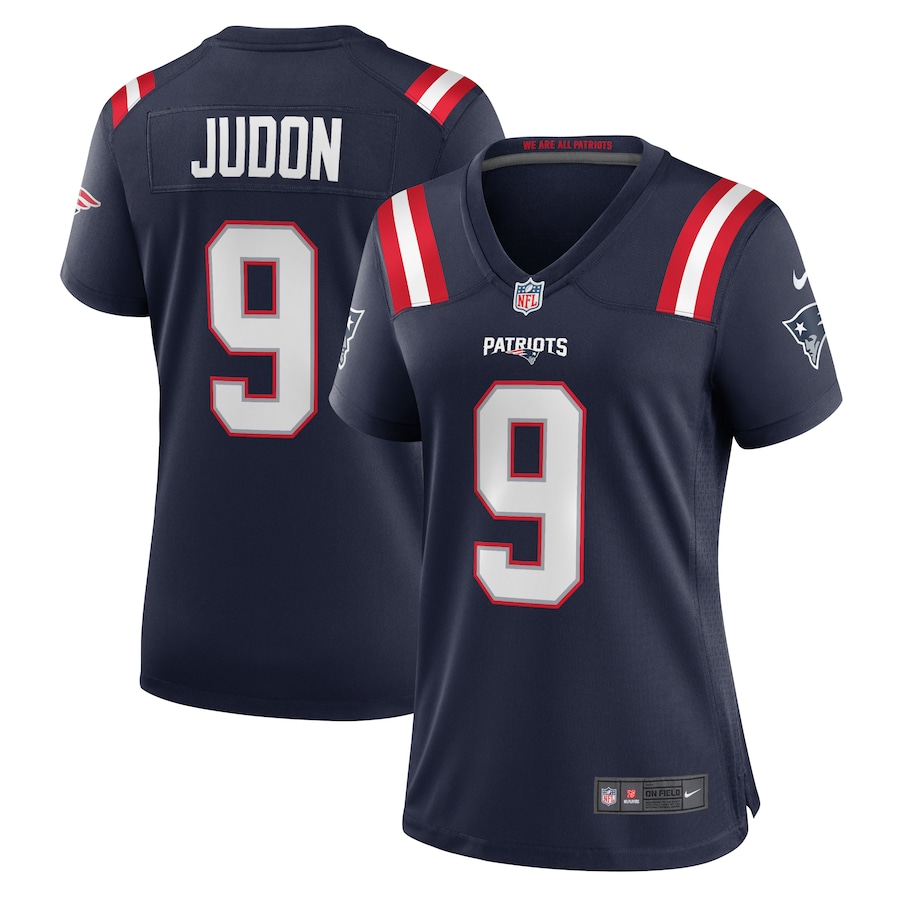 Women's New England Patriots Matthew Judon Nike Navy Team Game Jersey - Puhuasuan
