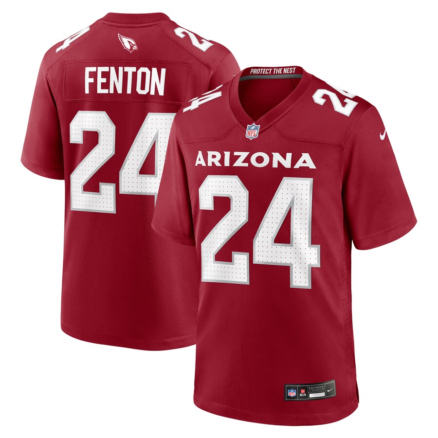 Men's Arizona Cardinals Rashad Fenton Nike Cardinal Game Player Jersey - Puhuasuan