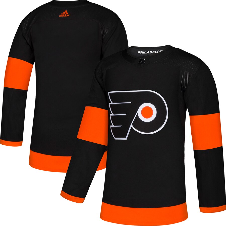 Men's Philadelphia Flyers adidas Black Alternate Authentic Jersey - Puhuasuan