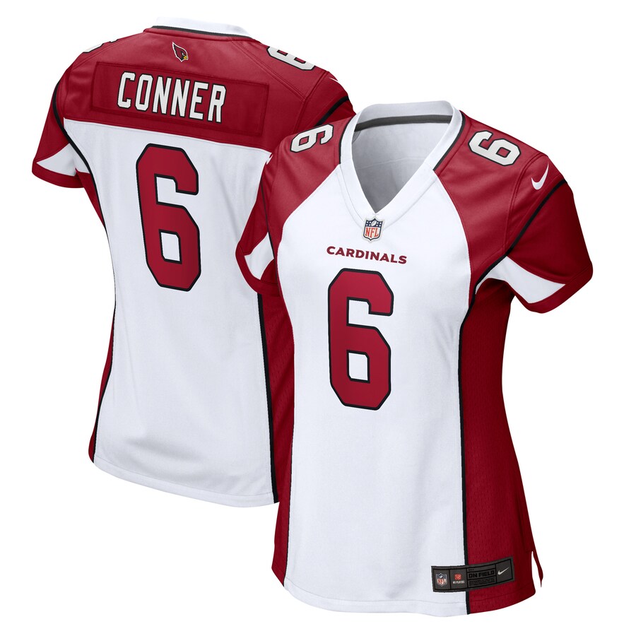 Women's Arizona Cardinals James Conner Nike White Game Player Jersey - Puhuasuan