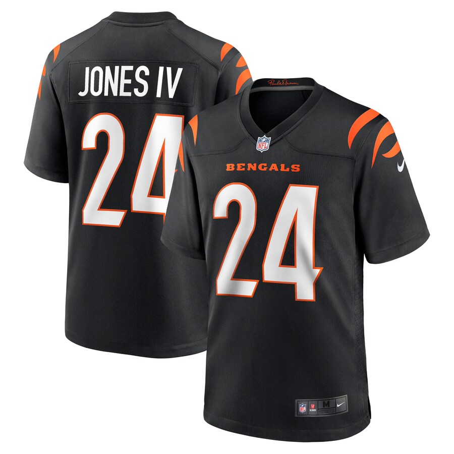 Men's Cincinnati Bengals Sidney Jones Nike Black Game Jersey - Puhuasuan