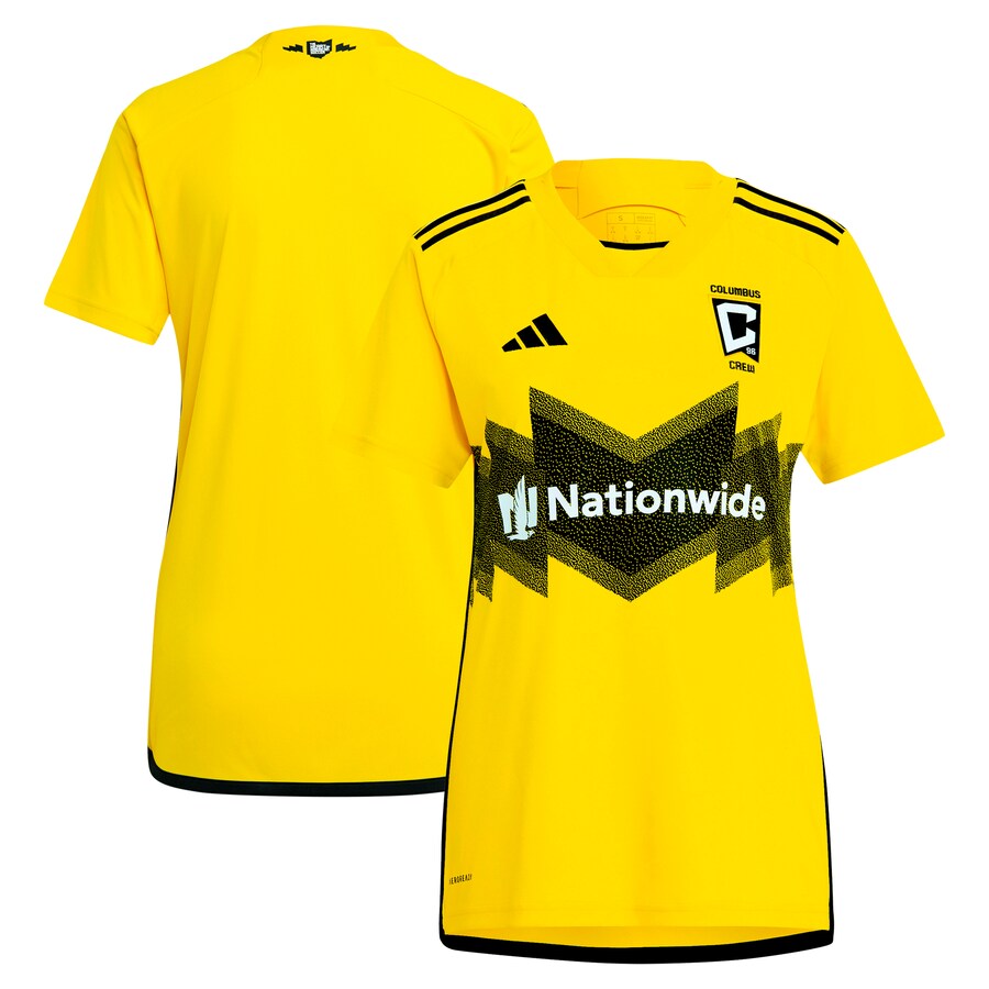 Women's Columbus Crew  adidas Yellow 2024 The Home Kit Replica Jersey - Puhuasuan