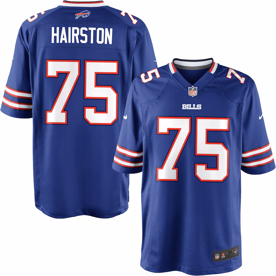 Nike Youth Buffalo Bills Chris Hairston Team Color Game Jersey - Puhuasuan
