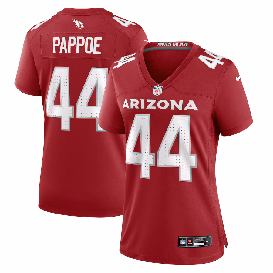 Women's Arizona Cardinals Owen Pappoe Nike Cardinal Game Jersey - Puhuasuan