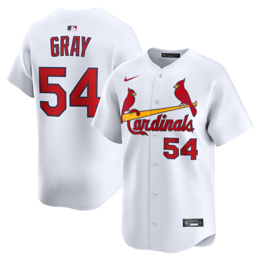 Men's St. Louis Cardinals Sonny Gray Nike White Alternate Limited Player Jersey - Puhuasuan