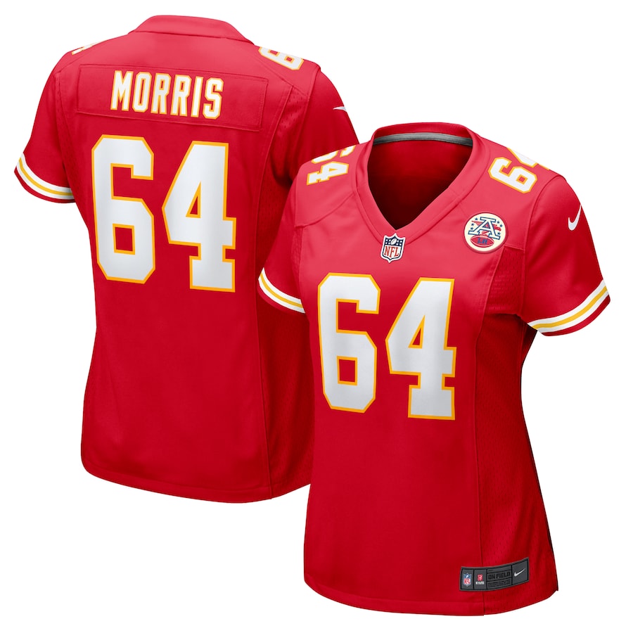 Women's Kansas City Chiefs Wanya Morris Nike Red Game Jersey - Puhuasuan