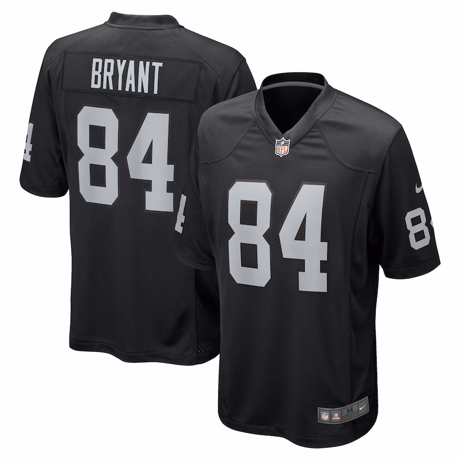 Men's Las Vegas Raiders Harrison Bryant Nike  Black Team Game Jersey - Puhuasuan