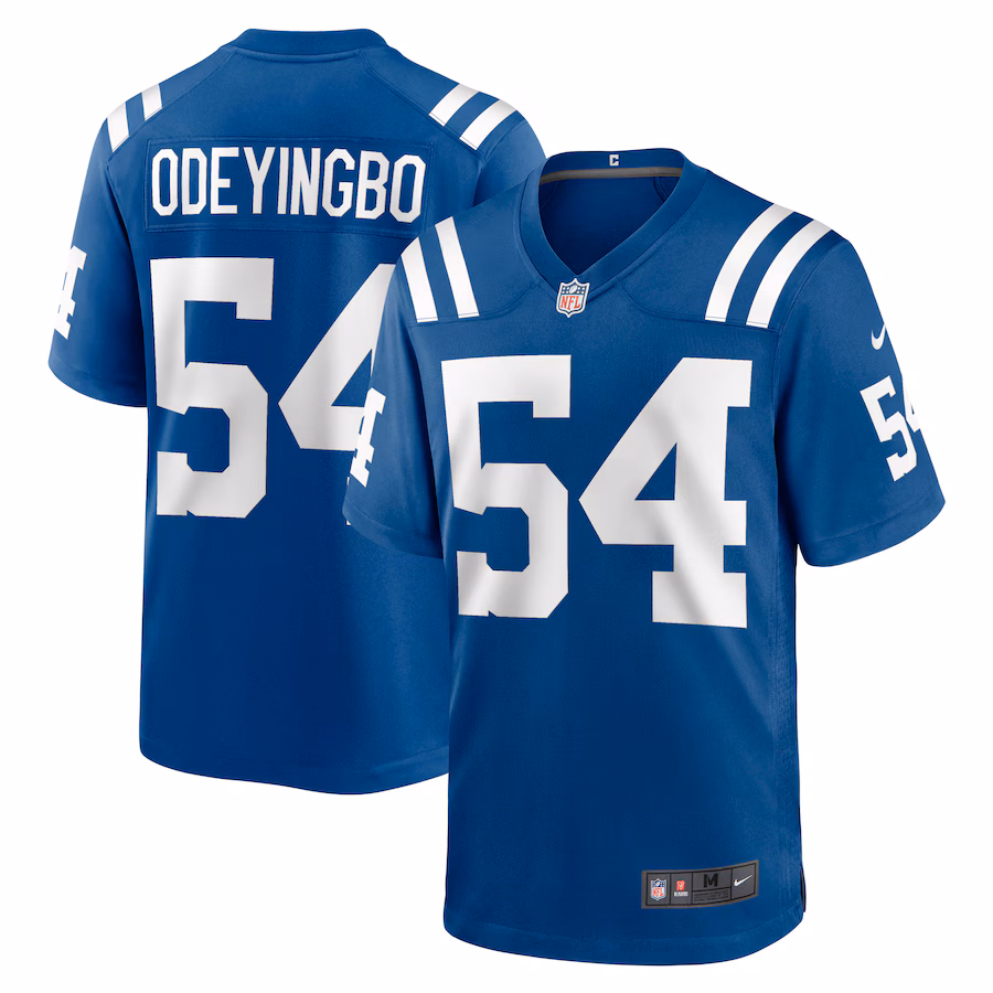 Men's Indianapolis Colts Dayo Odeyingbo Nike Royal Game Jersey - Puhuasuan